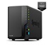 Synology DS225+ DiskStation (4C/CeleronJ4125/2,0-2,7GHz/2GBRAM/2xSATA/2xUSB3.2Gen1/1x2,5GbE/1xGbE)