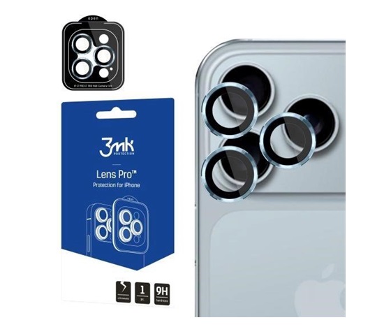 3mk Lens Protection Pro pro Apple iPhone 17 Pro /17 Pro Max Ocean Blue