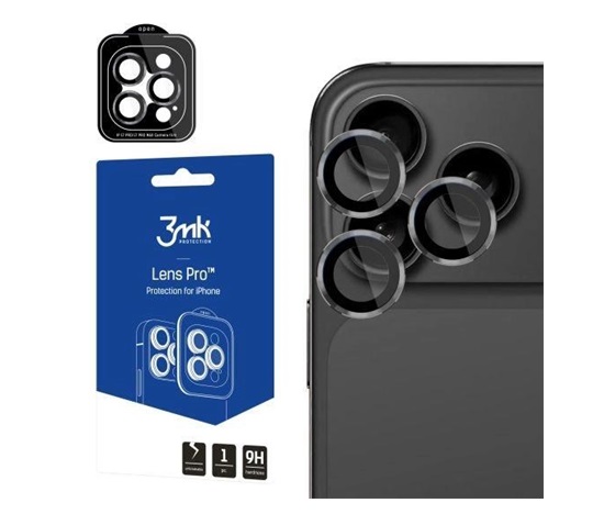 3mk Lens Protection Pro pro Apple iPhone 17 Pro /17 Pro Max Titanium Gray