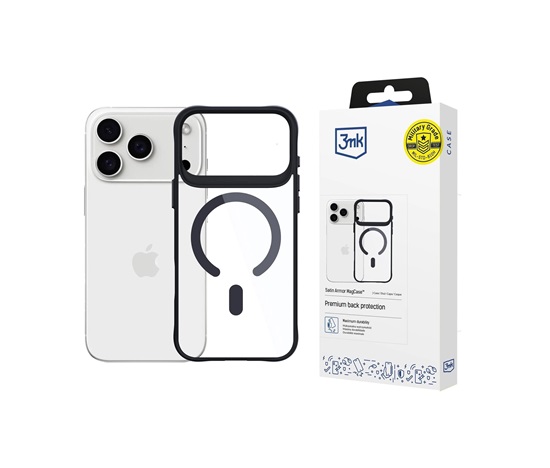 3mk ochranný kryt Satin Armor MagCase pro Apple iPhone 17 Pro