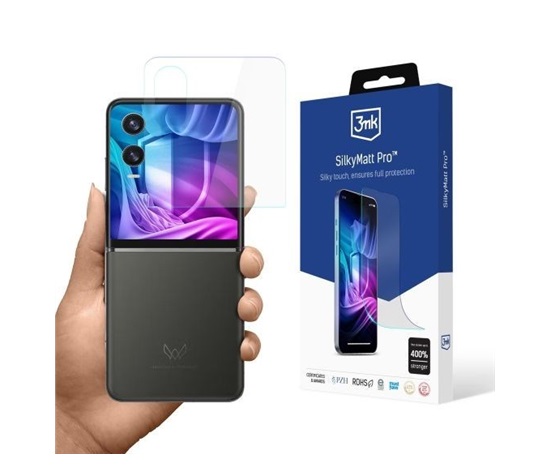 3mk ochranná folie Silky Matt Pro pro Tecno Phantom V Flip2 (front)