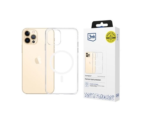 3mk ochranný kryt Clear MagCase pro Apple iPhone 12 Pro Max