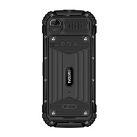 EVOLVEO StrongPhone Q1, vodotěsný odolný Dual SIM telefon, černý