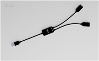 i-tec USB-A Cable HUB 2 port (2x USB-A)
