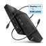 AXAGON HMC-DL-KVM, DisplayLink dokovacia stanica, USB 10Gbps, HDMI + DP 4K/60Hz, RJ-45, SD/microSD, audio, PD 100 W, KVM