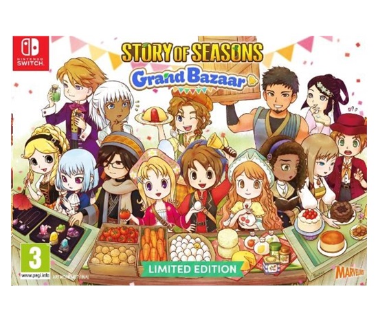 NS hra Story of Seasons Grand Bazaar Limited Edition