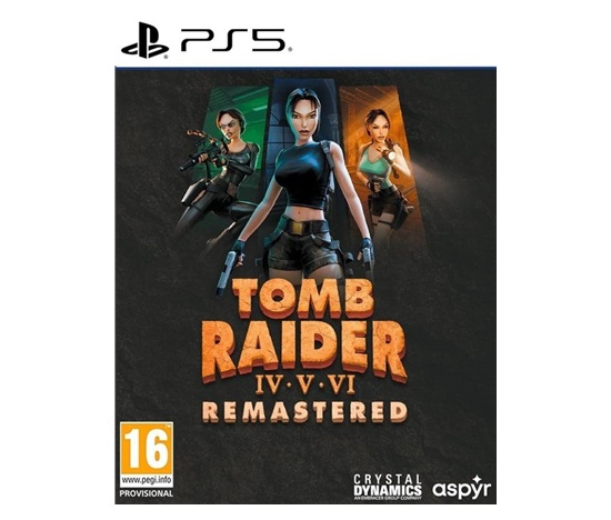 PS5 hra Tomb Raider IV-VI Remastered Starring Lara Croft