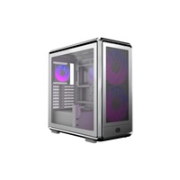 Cooler Master case MasterFrame 600 Mesh Silver ARGB, Průhledná bočnice, ATX, 2x 200mm ARGB Fan, 1x 120mm ARGB Fan, Šedá