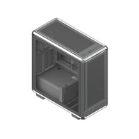 Cooler Master case MasterFrame 600 Mesh Silver ARGB, Průhledná bočnice, ATX, 2x 200mm ARGB Fan, 1x 120mm ARGB Fan, Šedá