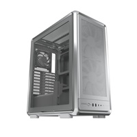 Cooler Master case MasterFrame 500 Mesh Silver, Průhledná bočnice, ATX, 2x 200mm Fan, 1x 120mm Fan, Šedá