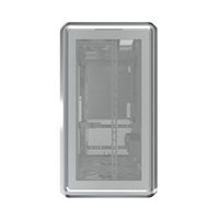 Cooler Master case MasterFrame 500 Mesh Silver, Průhledná bočnice, ATX, 2x 200mm Fan, 1x 120mm Fan, Šedá