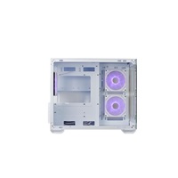 Cooler Master case Elite 481 Wood, ATX, Průhledná bočnice, 3x 120mm ARGB Fan, Bílá