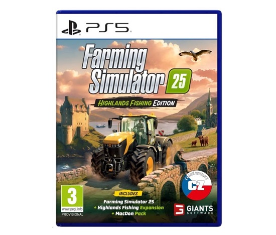 PS5 hra Farming Simulator 25: Highlands Fishing Edition