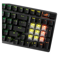 ASUS klávesnice ROG STRIX SCOPE II X, mechanická, drátová, ROG NX Snow V2, CZ/SK