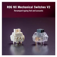 ASUS klávesnice ROG STRIX SCOPE II X, mechanická, drátová, ROG NX Snow V2, CZ/SK