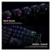 ASUS klávesnice ROG STRIX SCOPE II X, mechanická, drátová, ROG NX Snow V2, CZ/SK