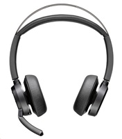 Poly Voyager Focus 2-M USB-C-C Headset USB-C/A Adapter Charging Stand