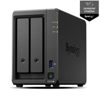 Synology DS725+ DiskStation (2C/RyzenR1600/2,6-3,1GHz/4GBRAM/2xSATA/2xM.2/1xUSB3.2/1x2,5GbE/1xGbE/1xUSB-C)