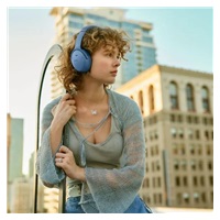 Bose QuietComfort sluchátka, bezdrátová, přes hlavu, USB-C,  ANC, modrý soumrak