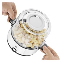 WMF KITCHENminis popkornovač, 250 W, nepřilnavý povrch, otočný mechanismus
