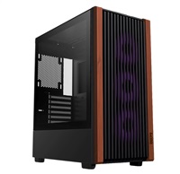 1stCOOL skříň G6 Noble, Mid Tower, ATX, AU, Průhledná Bočnice, Černá