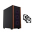 1stCOOL skříň G6 Noble, Mid Tower, ATX, AU, 3x 120mm Fan, Černá