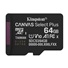 Kingston MicroSDXC karta 64GB Canvas Select Plus, U1, V10, A1