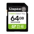 Kingston SDXC karta 64GB Canvas Select Plus, U1, V10, A1