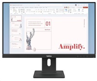 LENOVO LCD E24-40 - 23.8",IPS,16:9,1920x1080,100Hz,250cd/m2,1300:1,4ms(GtG),VGA,DP,HDMI,Repro,Pivot