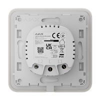 Ajax  SoloButton (Dimmer) - Samostatné stmívatelné tlačítko pro LightSwitch, slonovinová kost