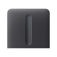 Ajax  SideButton (Dimmer) vertical - Boční kryt stmívatelného tlačítka, vertikální instalace, grafitová