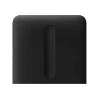 Ajax  SideButton (Dimmer) vertical - Boční kryt stmívatelného tlačítka, vertikální instalace, černá