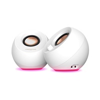 Creative repro Pebble Pro - mobilní reproduktor - bílý