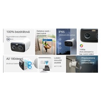 TP-Link Tapo C400 venkovní kamera (2MP, FullHD, 1080p, IR 10m, WiFi, micro SD card, IP65)