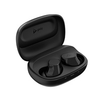 HP Renew Poly Voyager Free 20 Gray Earbuds +Basic Charge Case
