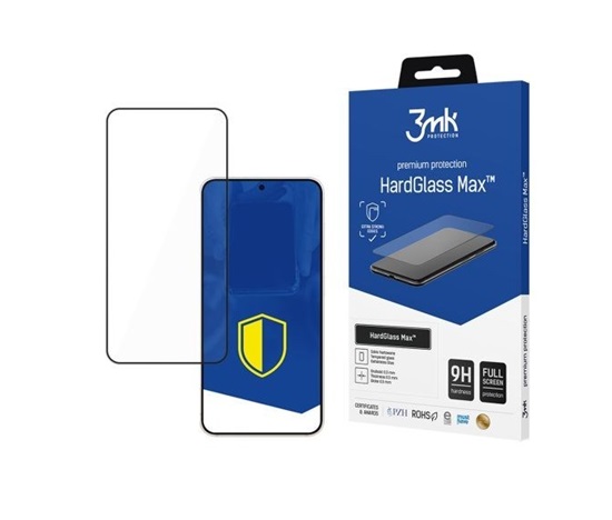 3mk tvrzené sklo HardGlass Max Black pro Samsung Galaxy S25 Edge