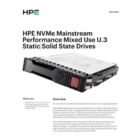 HPE 3.2TB NVMe Gen4 Mainstream Performance Mixed Use SFF BC U.3 Static V2 Multi Vendor SSD P65015-B21 RENEW