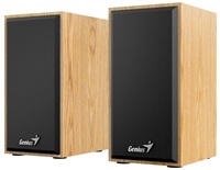 GENIUS Reproduktor SP-HF180, 3.5mm jack, 6W, světlé dřevo