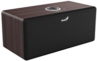 GENIUS Reproduktor SP-HF505BT, BT, 3.5mm jack, 20W, tmavé dřevo