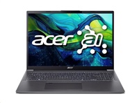 ACER NTB Aspire 16 (A16-71M-59P8),Ultra5-115U,16"WUXGA,16GB,512GB SSD,Intel Graphics,Linux,Gray