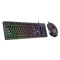 GENIUS set klávesnice + myš GX GAMING Scorpion KM-GX3, Drátový set USB, CZ+SK, černá