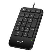 GENIUS Numerická klávesnice NumPad 125, Drátová USB-C, černá