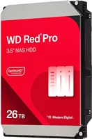 WD RED Pro NAS WD260KFGX 26TB, SATA III 3.5", 512MB 7200RPM, 272MB/s, CMR