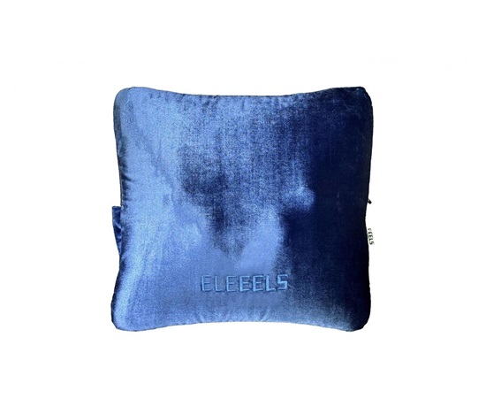 ELEEELS H1D Shiatsu masážní polštář Deluxe, lesklá modrá