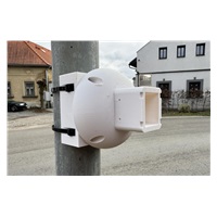 TP-LINK adaptér držáků kamer D-TC3XX-C,D-TC5XX-C,D-TC5XX-CL pro uchycení na sloup (60-130mm), bílý s krytkou kabelů(1ks)