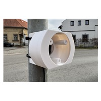 TP-LINK adaptér držáků kamer D-TC3XX-C,D-TC5XX-C,D-TC5XX-CL pro uchycení na sloup (60-130mm), bílý s krytkou kabelů(1ks)