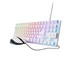 TRUST Sada klávesnice + myš GXT 798W 2v1 Gaming set, bílá