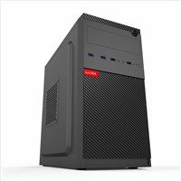 BAZAR - 1stCOOL skříň STEP 5, micro tower, AU, USB 3.0, bez zdroje, černá - Po opravě