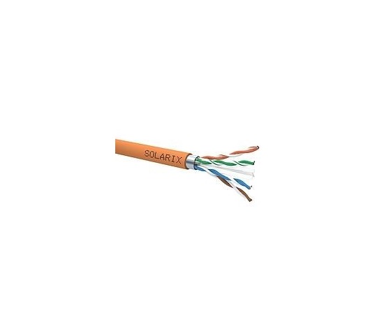 Instalační kabel Solarix CAT6A UTP LSOHFR B2ca-s1,d1,a1 500m SXKD-6A-UTP-LSOHFR-B2ca