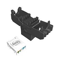 Solarix Samořezný keystone CAT5E UTP SXKJ-5E-UTP-RAL-SA, RAL FIT moduly, SECURE CAP